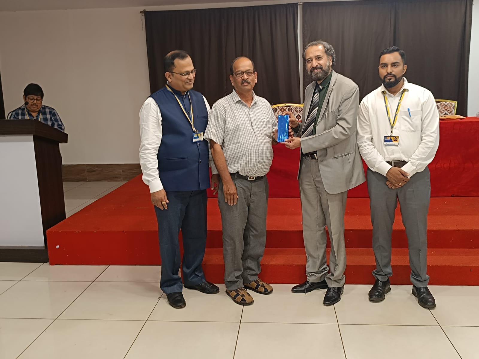 Honored for Best Performance